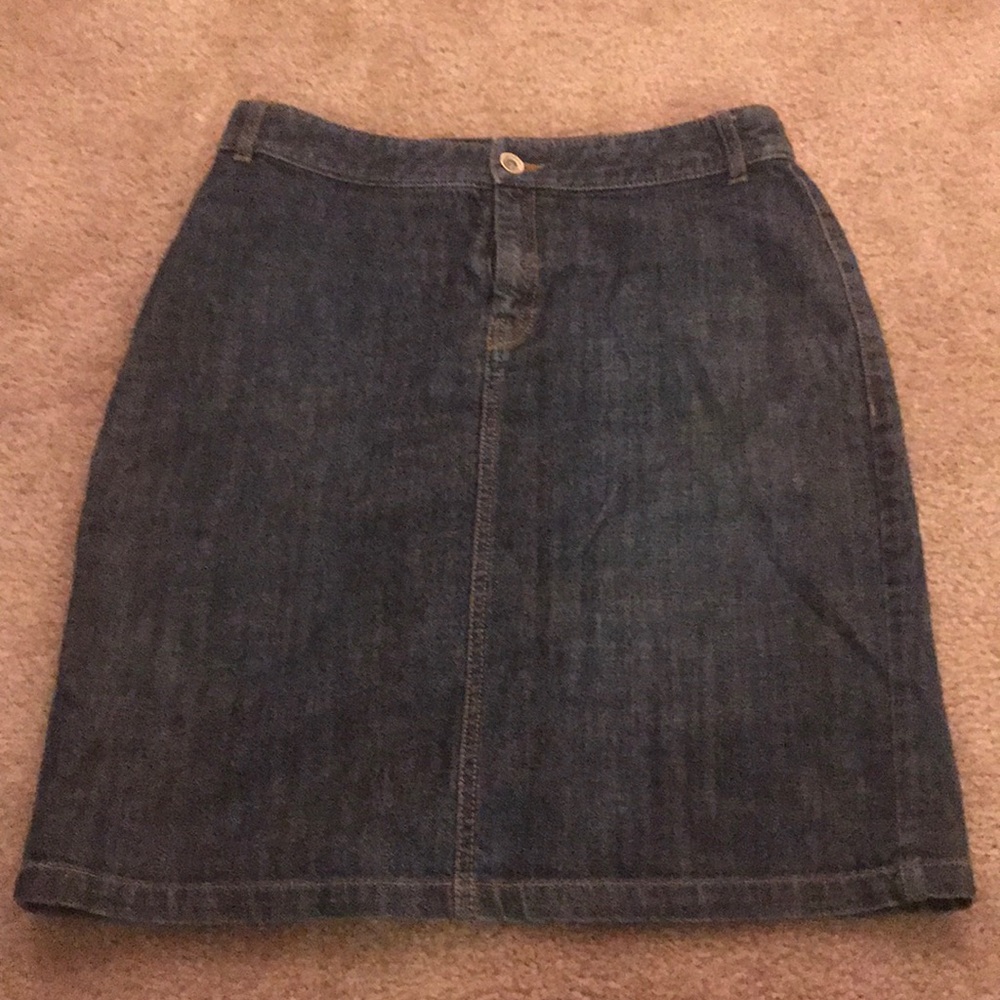 Denim skirt
